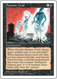 動く死体 foil 動く死体/Animate Dead(5ED) | TCG-SHOP Suzunone(すずのね)