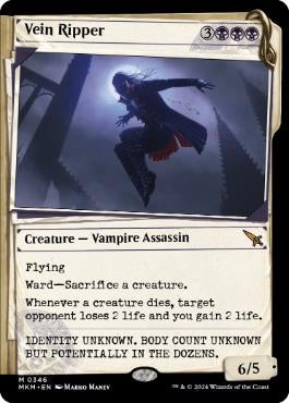 【人気ショップが最安値挑戦！】 Ripper(MKM) 血管切り裂き魔/Vein | Suzunone（すずのね） TCG-SHOP マジック：ザ・ギャザリング