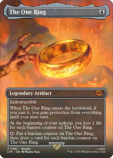 一つの指輪/The One Ring (LTR)(ENG) M フルアートFoil | TCG-SHOP
