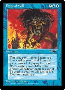 意志の力　/　Force of Will 意志の力/Force of Will (ALL)(ENG) R (HP) | TCG-SHOP Suzunone