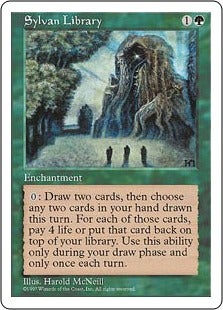 フルアート)森の知恵/Sylvan Library《日本語》【DMR】