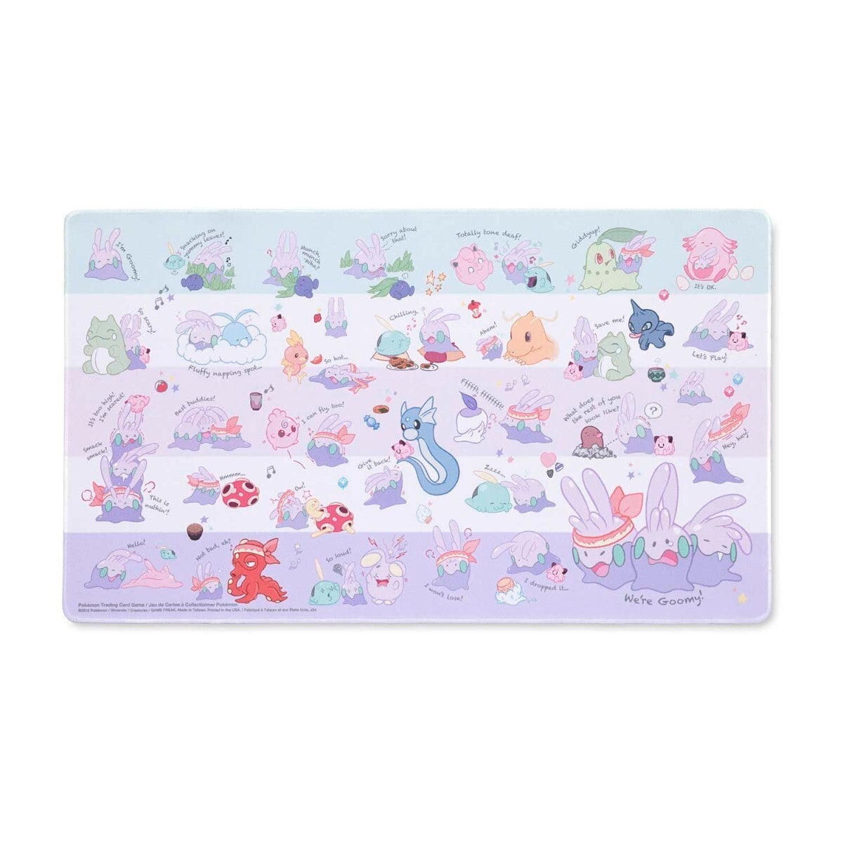 海外ポケモンセンター限定 ヌメラプレイマット We're Goomy