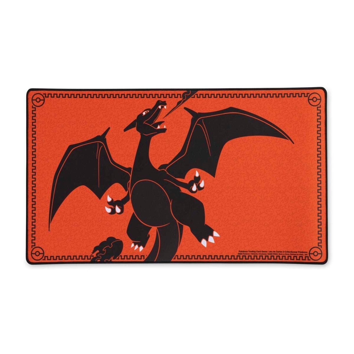 海外ポケモンカード リザードンプレミアムプレイマット Pokémon TCG: Scorching Charizard Premium Playmat  | TCG-SHOP Suzunone（すずのね）