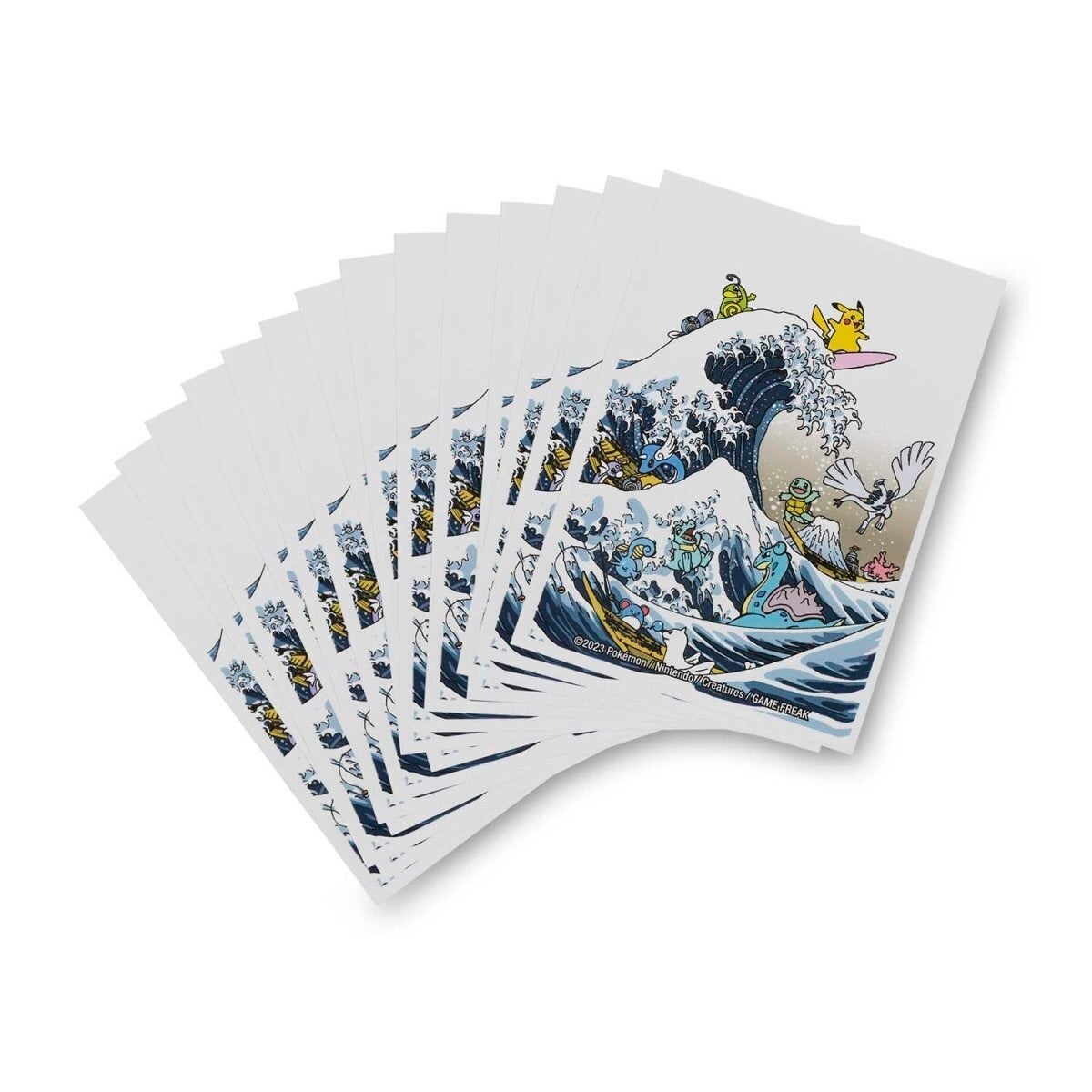 海外ポケモンセンター 葛飾北斎ピカチュウスリーブ | TCG-SHOP Suzunone（すずのね）